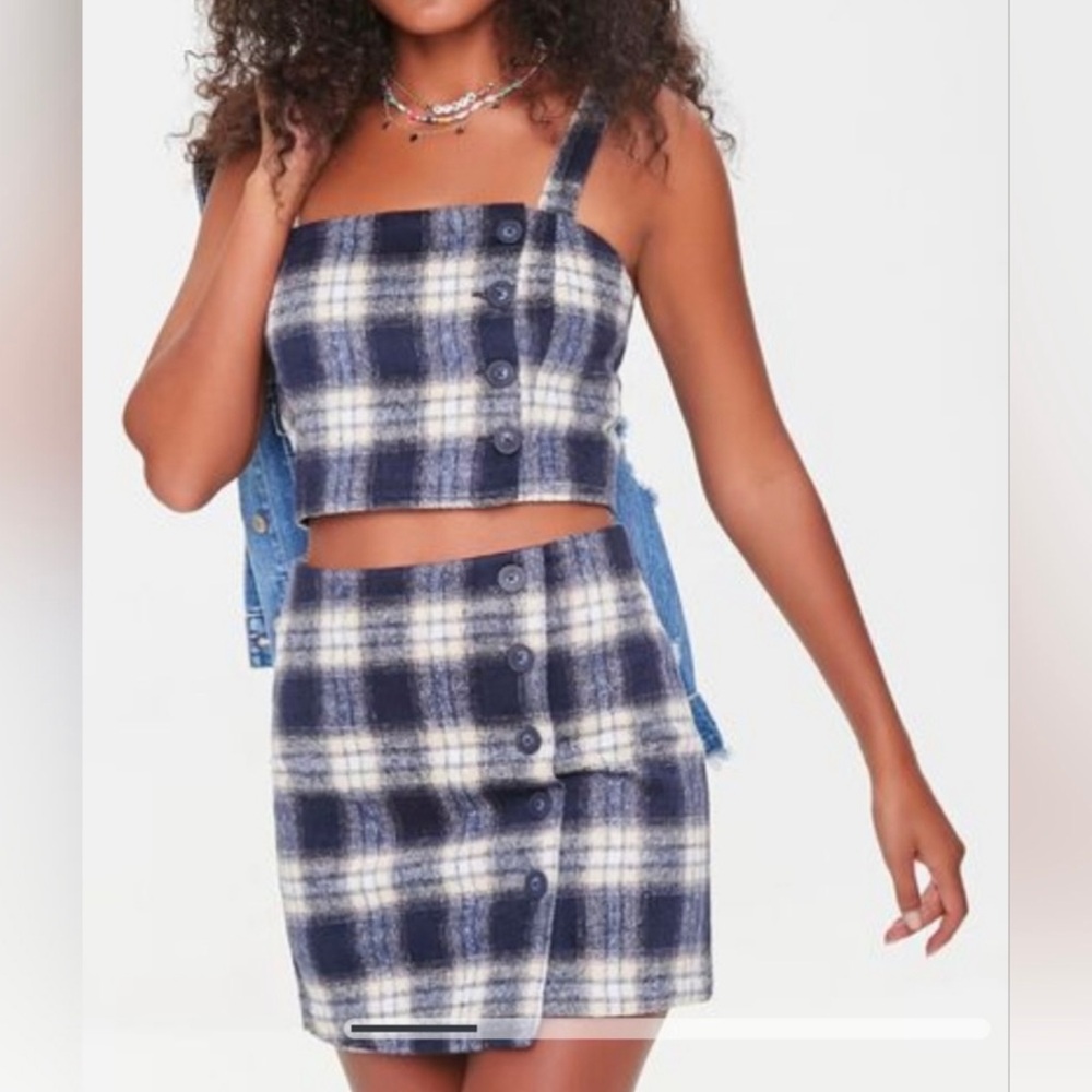Forever 21 Plaid Set